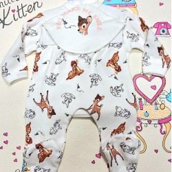 Бебешки комплект за новородено в бежово или бяло  Сърничка