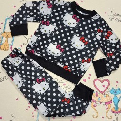 Детска памучна пижама Hello Kitty Детска памучна пижама Hello Kitty