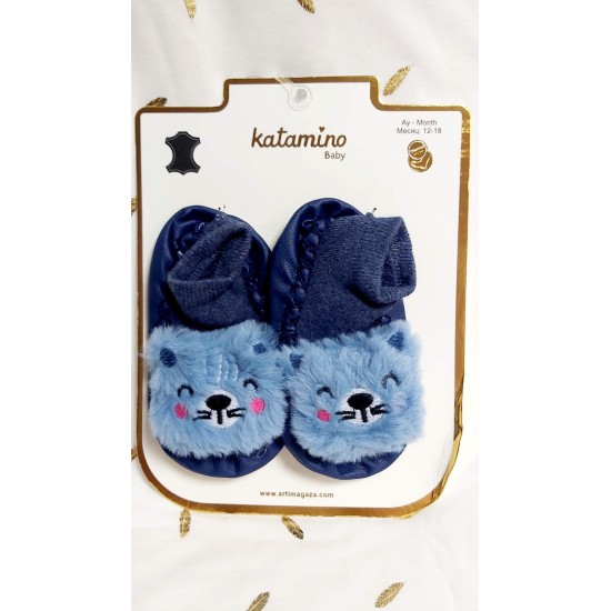 Бебешки чорапи с кожена подметка Животинки Бебешки чорапи с кожена подметка Животинки