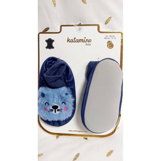 Бебешки чорапи с кожена подметка Животинки Бебешки чорапи с кожена подметка Животинки