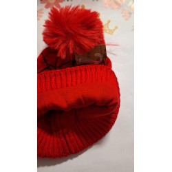 Плетена детска шапка Спайдърмен в червено 3-6г Плетена детска шапка Спайдърмен в червено 3-6г