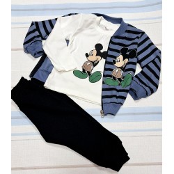 Детски комплект от 3 части с Мики Маус Детски комплект от 3 части с Мики Маус