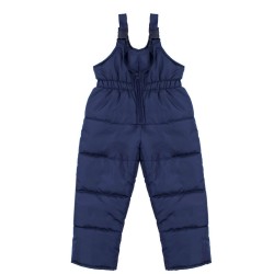 Детски зимен гащеризон/грейка в тъмносиньо 86см