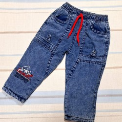 Детски ватирани зимни дънки