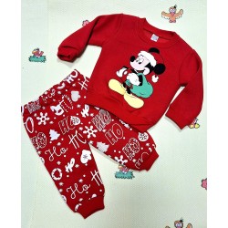 Коледен детски ватиран комплект Мики Маус Коледен детски ватиран комплект Мики Маус