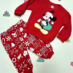 Коледен детски ватиран комплект Мики Маус Коледен детски ватиран комплект Мики Маус