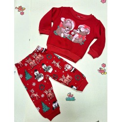 Детски Коледен комплект  Меченца