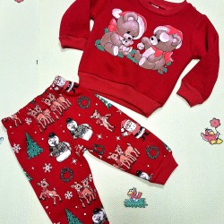 Детски Коледен комплект  Меченца