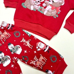 Детски Коледен комплект Меченца Детски Коледен комплект Меченца