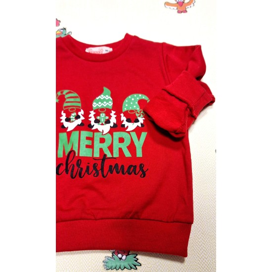 Детска Коледна блуза  Трите джуджета