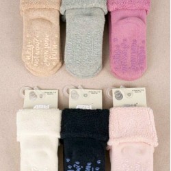 Бебешки термо чорапи със силикон