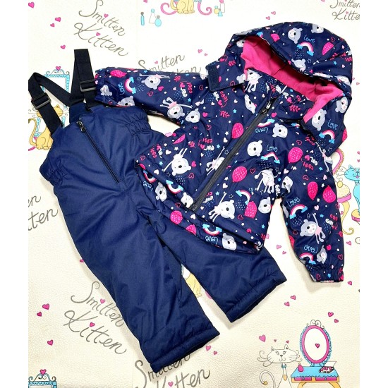 Детски шушляков зимен комплект с гащеризон ,,Мечета Детски шушляков зимен комплект с гащеризон ,,Мечета