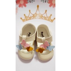 Бебешки летни буйки/сандали в бежово Пеперуди Бебешки летни буйки/сандали в бежово Пеперуди
