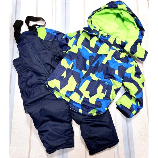 Детски зимен шушляков комплект с гащеризон  BOYS
