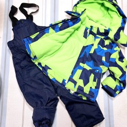 Детски зимен шушляков комплект с гащеризон BOYS Детски зимен шушляков комплект с гащеризон BOYS