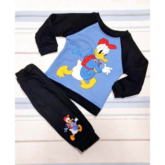 Детски комплект в синьо  Доналд Дък