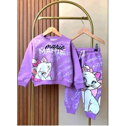 Детски комплект в лилаво Котето Мари Детски комплект в лилаво Котето Мари