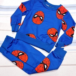 Детски спортен комплект в синьо Спайдърмен Детски спортен комплект в синьо Спайдърмен