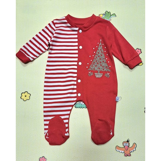 Коледен бебешки гащеризон ,,Елхичка