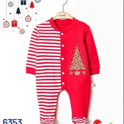Коледен бебешки гащеризон Елхичка Коледен бебешки гащеризон Елхичка