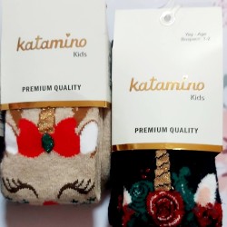 Коледен чорапогащник в различни цветове с Еднорог