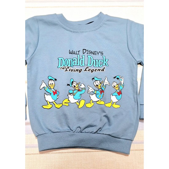 Детска блуза в синьо с Доналд Дък Детска блуза в синьо с Доналд Дък