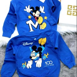 Детска блуза в синьо Мики Маус водолаз Детска блуза в синьо Мики Маус водолаз