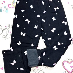 Детски ватиран клин в тъмносиньо на пеперуди Детски ватиран клин в тъмносиньо на пеперуди