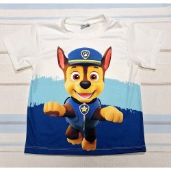 Детска лятна тениска с кучето Чейс от Пес патрул