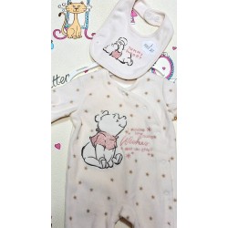 Мекичък бебешки комплект 5 части Мечо пух Мекичък бебешки комплект 5 части Мечо пух