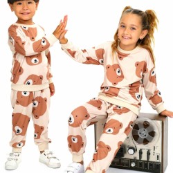 Детски комплект Мечета бежово Детски комплект Мечета бежово