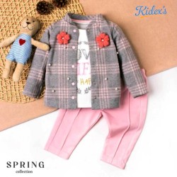 Детски елегантен комплект със сако,блуза и панталонче Beauty Детски елегантен комплект със сако,блуза и панталонче Beauty