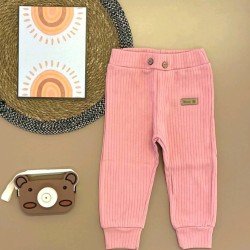 Бебешко памучно панталонче в розово Бебешко памучно панталонче в розово