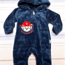 Бебешки пухкав есенно пролетен гащеризон в тъмносиньо Пес патрул Бебешки пухкав есенно пролетен гащеризон в тъмносиньо Пес патрул