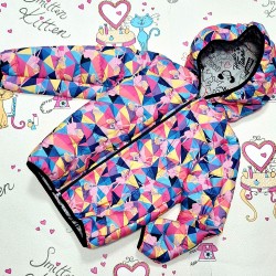 Детско преходно олекотено яке с качулка BARBIE Детско преходно олекотено яке с качулка BARBIE