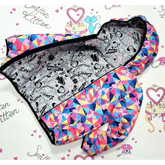 Детско преходно олекотено яке с качулка ,,BARBIE