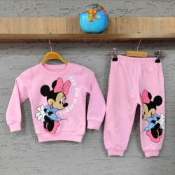 Детски спортен комплект в розово с Мини Маус Детски спортен комплект в розово с Мини Маус