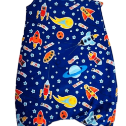 ЛЯТНО спално чувалче с крачета ,,Космос и ракети ЛЯТНО спално чувалче с крачета ,,Космос и ракети