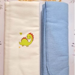 Бебешки бархетни пелени Динозавърче Бебешки бархетни пелени Динозавърче