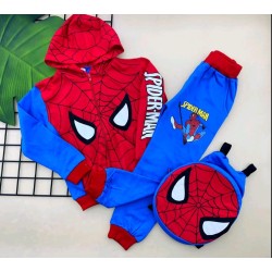 Спортен детски комплект Спайдърмен от 3 части с раница Спортен детски комплект Спайдърмен от 3 части с раница