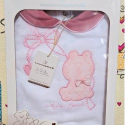 Луксозен италиански бебешки комплект с коте в кутия