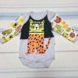 Бебешко памучно боди ТИГЪРЧО