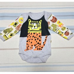 Бебешко памучно боди ТИГЪРЧО