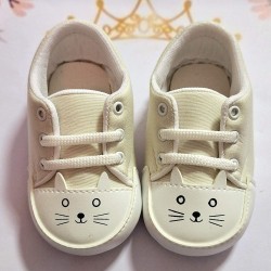 Бебешки обувки/буйки в екрю Котета Бебешки обувки/буйки в екрю Котета