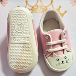 Бебешки обувки/буйки в светло розово Котета