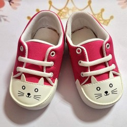 Бебешки обувки/буйки в цикламено розово КОТЕТА Бебешки обувки/буйки в цикламено розово КОТЕТА