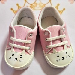 Бебешки обувки/буйки в светло розово Котета Бебешки обувки/буйки в светло розово Котета