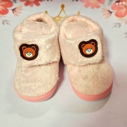 Разкошни бебешки пухкави буйки в розово с МЕЧЕНЦЕ