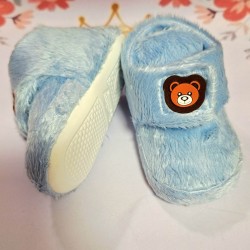 Разкошни бебешки пухкави буйки в светло синьо с МЕЧЕНЦЕ Разкошни бебешки пухкави буйки в светло синьо с МЕЧЕНЦЕ