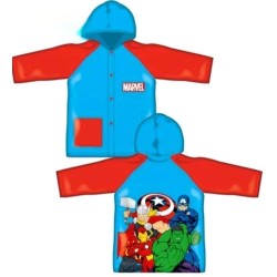 Детски дъждобран с качулка в синьо АВЕНДЖЪРС